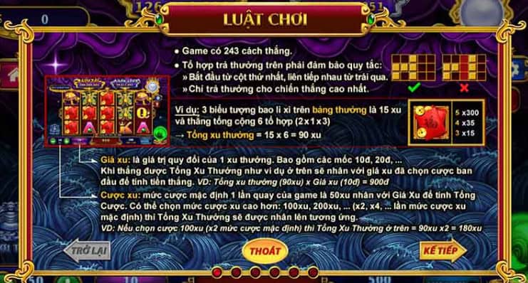 Điểm nỏi bật Nổ Hũ Kho Tàng Ngũ Long 12Bet 